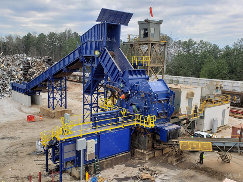 廢舊彩鋼瓦粉碎機(jī)