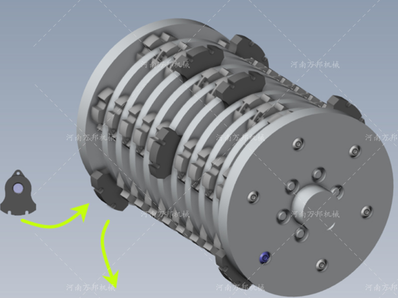 廢鋼粉碎機(jī)原理