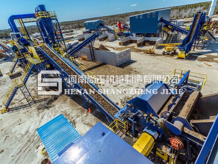 廢鋼破碎機(jī)線